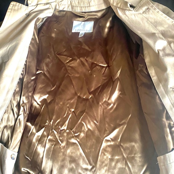 London Fog Vintage Coat W/ Zip Out Lining Men’s 38 Short Made USA Button - Picture 7 of 8